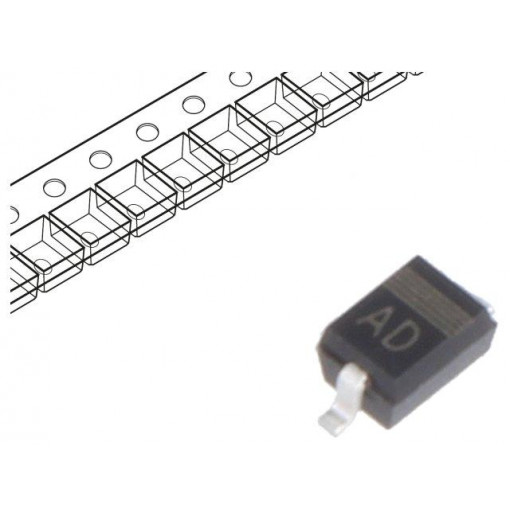 PESD12VL1BA.115; Diode: transil; 200W; 15.9V; 5A; bidirectional; SOD323; NEXPERIA