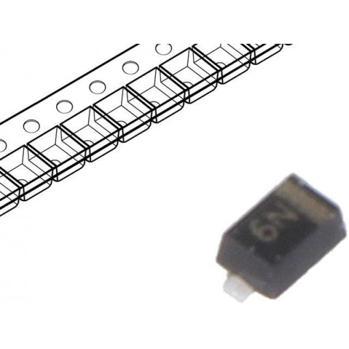 PESD5Z5.0.115; Diode: transil; 180W; 6.2V; 10A; unidirectional; SOD523; NEXPERIA
