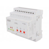 PF-452; Module: voltage monitoring relay; DIN; Leads: screw terminals; F&F