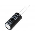 PF1C222MNN1225; Capacitor: electrolytic; THT; 2200uF; 16VDC; Ø12.5x25mm; Pitch: 5mm; Elite