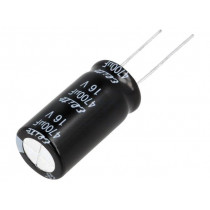 PF1C472MNN1632; Capacitor: electrolytic; THT; 4700uF; 16VDC; Ø16x31.5mm; ±20%; Elite PF1C472MNN1632; Capacitor: electrolytic; THT; 4700uF; 16VDC; Ø16x31.5mm; ±20%; Elite