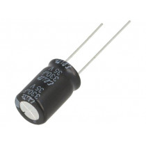 PF1V331MNN1016; Capacitor: electrolytic; THT; 330uF; 35VDC; Ø10x16mm; Pitch: 5mm; Elite