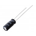 PF2D010MNN0511U; Capacitor: electrolytic; THT; 1uF; 200VDC; Ø5x11mm; Pitch: 2mm; ±20%; Elite
