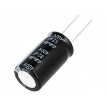 PF2G820MNN1832; Capacitor: electrolytic; THT; 82uF; 400VDC; Ø18x31.5mm; ±20%; 2000h; Elite