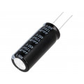 PF2W121MNN1845; Capacitor: electrolytic; THT; 120uF; 450VDC; Ø18x45mm; Pitch: 7.5mm; Elite PF2W121MNN1845; Capacitor: electrolytic; THT; 120uF; 450VDC; Ø18x45mm; Pitch: 7.5mm; Elite