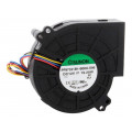 PF97331B1-B00U-S99; Fan: DC; blower; 12VDC; 97x95x33mm; 71.7m3/h; 58dBA; ball bearing; SUNON