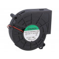 PF97331BX-B00U-A99; Fan: DC; blower; 12VDC; 97x95x33mm; 92.93m3/h; 63.2dBA; 6800rpm; SUNON