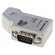 802404; D-Sub; PIN: 9; angled 35°; screw terminal; for cable; HELUKABEL