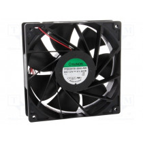 PFE0381B1-000U-A99; Fan: DC; axial; 12VDC; 140x140x38mm; 405.2m3/h; 62dBA; ball bearing; SUNON