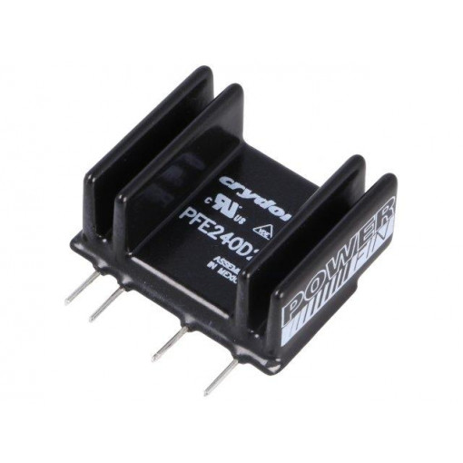 PFE240D25; Relay: solid state; Ucntrl: 15÷32VDC; 25A; 24÷280VAC; THT; SIP; CRYDOM