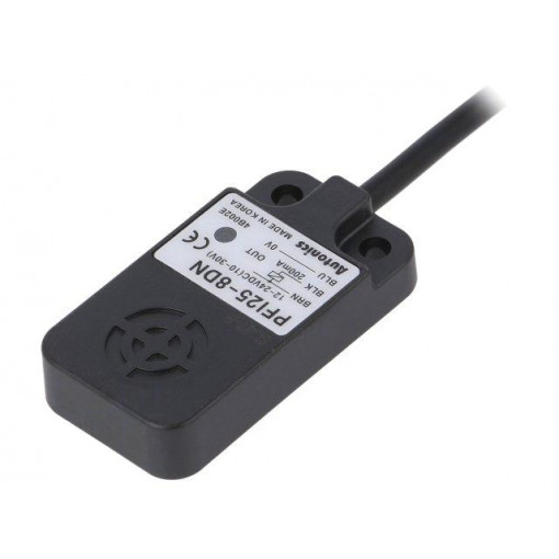 PFI25-8DN; Sensor: inductive; 0÷8mm; NPN / NO; Usup: 10÷30VDC; 200mA; lead 2m; AUTONICS