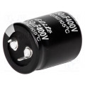 PG2G151MND2531; Capacitor: electrolytic; SNAP-IN; 150uF; 400VDC; Ø25x31mm; ±20%; Elite PG2G151MND2531; Capacitor: electrolytic; SNAP-IN; 150uF; 400VDC; Ø25x31mm; ±20%; Elite