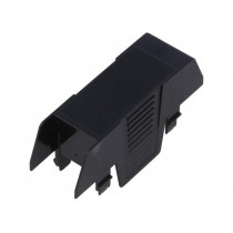 2201253; Cover; for enclosures; UL94HB; Series: EH 22,5; Mat: ABS; black; PHOENIX CONTACT