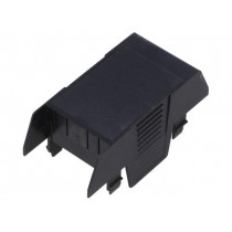 2201745; Cover; for enclosures; UL94HB; Series: EH 35; Mat: ABS; black; 35mm; PHOENIX CONTACT