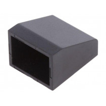 2201841; Stopper; for enclosures; UL94HB; Mat: ABS; black; 17.5mm; PHOENIX CONTACT