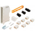 ME-IO 18,8 DEV-KIT KMGY; Enclosure: for DIN rail mounting; Y: 113.3mm; X: 18.8mm; Z: 77mm; PHOENIX CONTACT ME-IO 18,8 DEV-KIT KMGY; Enclosure: for DIN rail mounting; Y: 113.3mm; X: 18.8mm; Z: 77mm; PHOENIX CONTACT