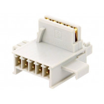 ME 22,5 TBUS 1,5/ 5 VPE1 KMGY; DIN rail bus connectors; connecting ME MAX  modules; UL94V-0; PHOENIX CONTACT