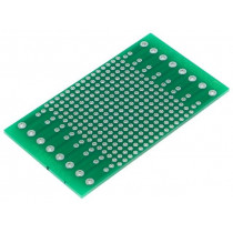 EH 45F/16 DEV-PCB; Prototype board; green; UL94V-0; Series: EH 45 FLAT; Mat: FR 4-21; PHOENIX CONTACT