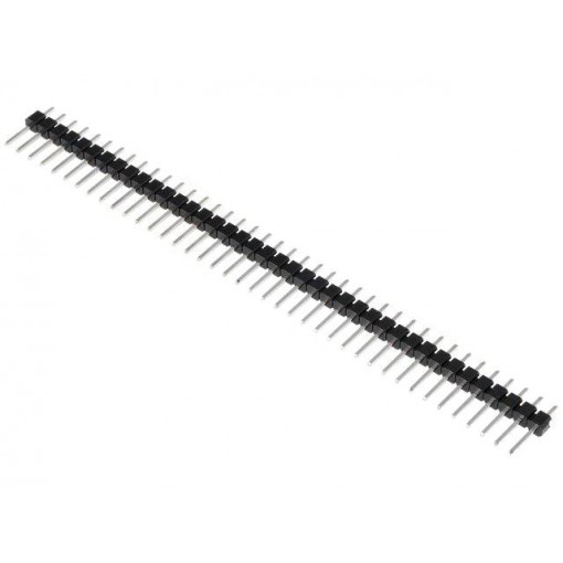 PH1-40-UA; Pin header; pin strips; male; PIN: 40; straight; 2.54mm; THT; 1x40; ADAM TECH