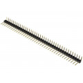 PH1RB-40-UA; Pin header; pin strips; male; PIN: 40; angled 90°; 2.54mm; THT; 1x40; ADAM TECH