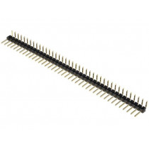 PH1RB-40-UA; Pin header; pin strips; male; PIN: 40; angled 90°; 2.54mm; THT; 1x40; ADAM TECH