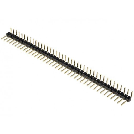 PH1RB-40-UA; Pin header; pin strips; male; PIN: 40; angled 90°; 2.54mm; THT; 1x40; ADAM TECH