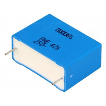 PHE426KF7100JR06L2; Capacitor: polypropylene; 1uF; 27.5mm; ±5%; 10.5x20.5x31.5mm; KEMET