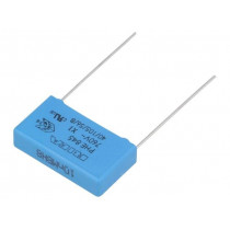 PHE845VD5100MR30L2; Capacitor: polypropylene; X1; 10nF; 760VAC; ±20%; THT; Pitch: 22.5mm; KEMET