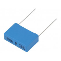 PHE845VF6100MR30L2; Capacitor: polypropylene; X1; 100nF; 760VAC; ±20%; THT; -40÷105°C; KEMET