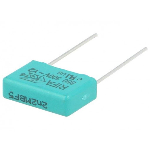 PHE850EA4220MA01R17; Capacitor: polypropylene; Y2; 2.2nF; 10mm; ±20%; 4x9x13mm; 300VAC; KEMET