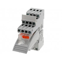 PIR2-230AC-00LV; Relay: interface; DPDT; Ucoil: 230VAC; 12A; 12A/250VAC; 12A/24VDC; RELPOL