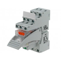 PIR3-024DC-00LD; Relay: interface; 3PDT; Ucoil: 24VDC; 10A; 10A/250VAC; 10A/24VDC; RELPOL