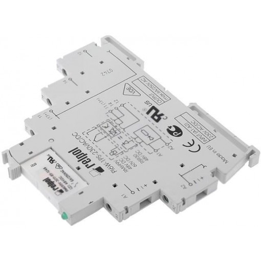 PIR6W-1PS-230VAC/DC-R; Relay: interface; SPDT; Ucoil: 230VDC; Ucoil: 230VAC; 6A; SPDT; RELPOL