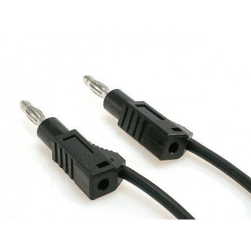 2117-200-SW; Test lead; 60VDC; 36A; 4mm banana plug-4mm banana plug; Len: 2m; ELECTRO-PJP 2117-200-SW; Test lead; 60VDC; 36A; 4mm banana plug-4mm banana plug; Len: 2m; ELECTRO-PJP