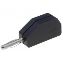 215-SW; Plug; 2mm banana; 10A; 33VAC; 70VDC; black; Connection: soldering; ELECTRO-PJP 215-SW; Plug; 2mm banana; 10A; 33VAC; 70VDC; black; Connection: soldering; ELECTRO-PJP