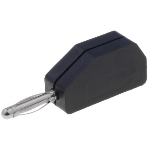 215-SW; Plug; 2mm banana; 10A; 33VAC; 70VDC; black; Connection: soldering; ELECTRO-PJP 215-SW; Plug; 2mm banana; 10A; 33VAC; 70VDC; black; Connection: soldering; ELECTRO-PJP