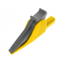 5066-IEC-GE; Crocodile clip; 36A; 1kVDC; yellow; Grip capac: max.41mm; ELECTRO-PJP