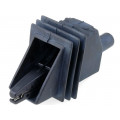 5450-HT-SW; Crocodile clip; 20A; black; Grip capac: max.25mm; Socket size: 4mm; ELECTRO-PJP