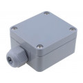 38101100; Enclosure: junction box; X: 58mm; Y: 64mm; Z: 34mm; polyamide; IP65; BOPLA 38101100; Enclosure: junction box; X: 58mm; Y: 64mm; Z: 34mm; polyamide; IP65; BOPLA