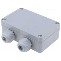38102200; Enclosure: junction box; X: 64mm; Y: 98mm; Z: 34mm; polyamide; IP65; BOPLA