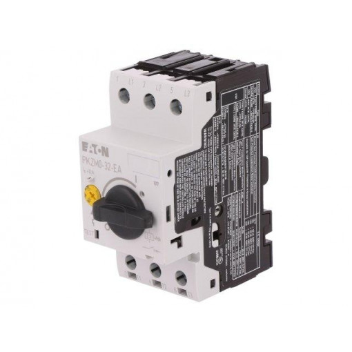 PKZM0-32-EA; Motor breaker; 15kW; 220÷690VAC; DIN; Overcurrent release: 25÷32A; EATON ELECTRIC