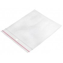 ; Self-seal bag; L: 100mm; Width: 100mm; Thick: 45um; polyetylene; 