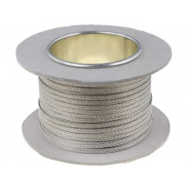 PRO-POWER-FB-15A; Braids; Thk: 1mm; W: 3mm; 25m; 15A; TE Connectivity