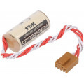 ; Battery: lithium; 3V; 2/3A,2/3R23,CR17335; connectors; Ø17x34.5mm; 