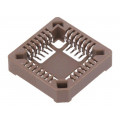 ; Socket: PLCC; PIN: 28; phosphor bronze; tinned; 1A; NINIGI ; Socket: PLCC; PIN: 28; phosphor bronze; tinned; 1A; NINIGI