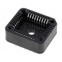 PLCC 32; Socket: PLCC; PIN: 32; phosphor bronze; tinned; 1A; THT; NINIGI