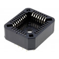 PLCC 32G; Socket: PLCC; PIN: 32; phosphor bronze; gold-plated; 1A; THT; NINIGI PLCC 32G; Socket: PLCC; PIN: 32; phosphor bronze; gold-plated; 1A; THT; NINIGI