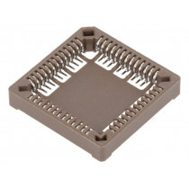 ; Socket: PLCC; PIN: 52; phosphor bronze; tinned; 1A; NINIGI