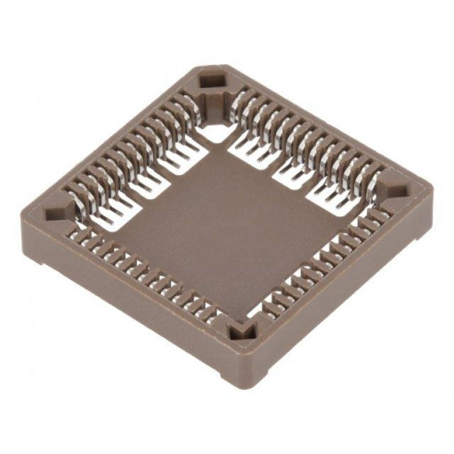 ; Socket: PLCC; PIN: 52; phosphor bronze; tinned; 1A; NINIGI