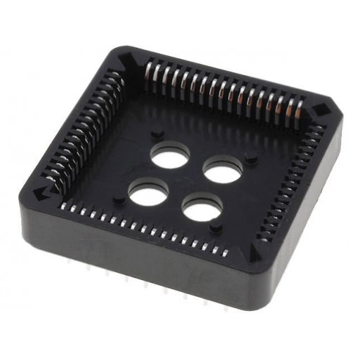 PLCC 68; Socket: PLCC; PIN: 68; phosphor bronze; tinned; 1A; THT; NINIGI